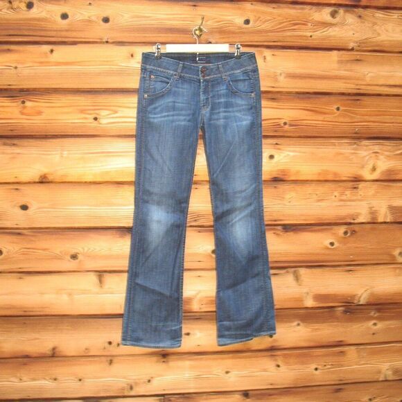 Hudson Signature flare Boot Cut Flare Low Rise Jeans 27 X 29.5 - Picture 2 of 12